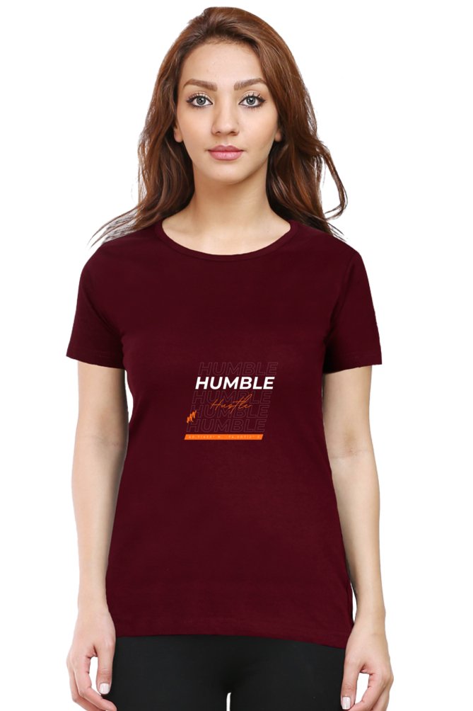 Printed T shirts For Women Humble printed t shirts womens-The Sanctum-The Sanctum