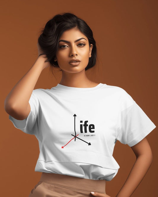 Printed t shirts For Women Life Printed t Shirts Womens-The Sanctum-The Sanctum